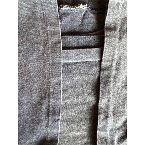 VTG Iguana Wrap Around Harlequin Nature Graphics Faded Black XXL Single Stitch T - Picture 2 of 8